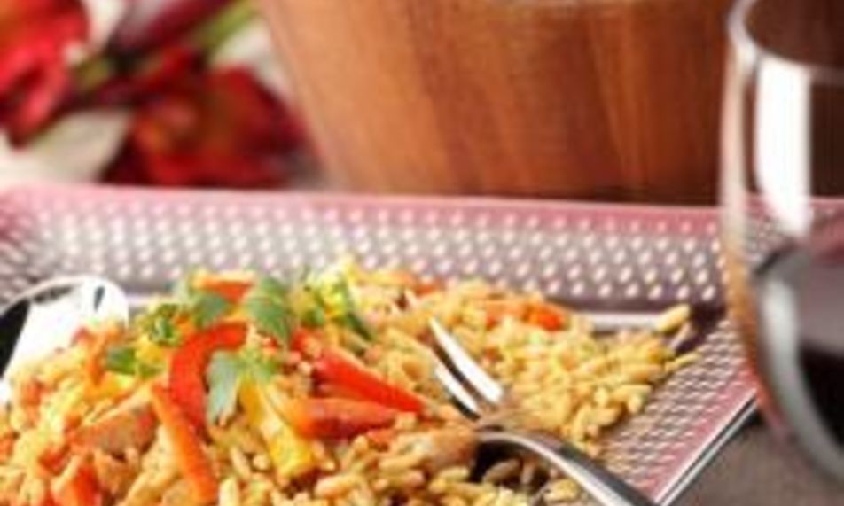 Рецепт паста орзо с курицей