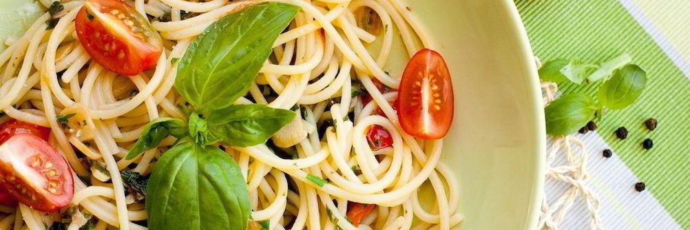 Паста с базиликом