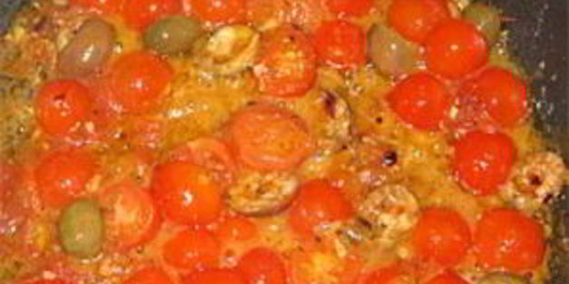 паста с базиликом