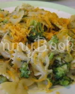 Паста с брокколи и анчоусами