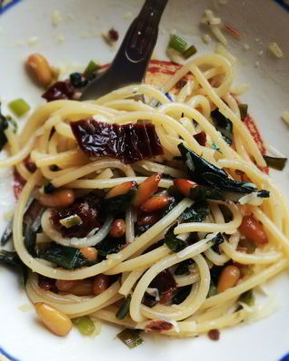 Паста с черемшой