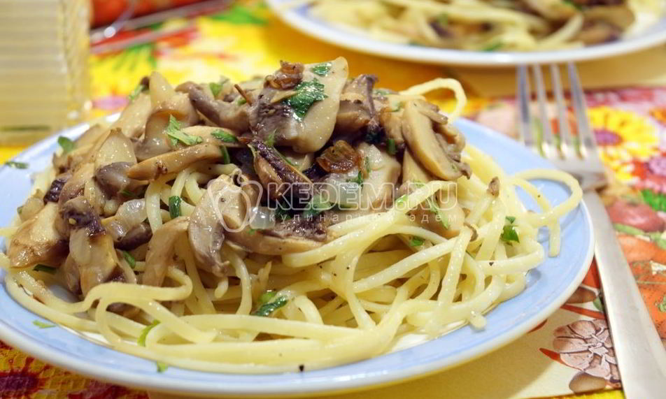 Рецепт паста с грибами
