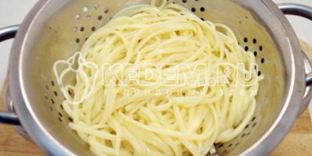 паста с грибами