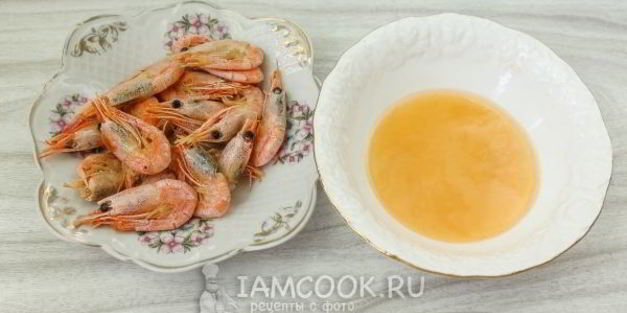 паста с креветками в сливочном соусе