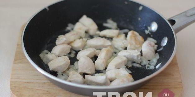 паста с курицей в томате