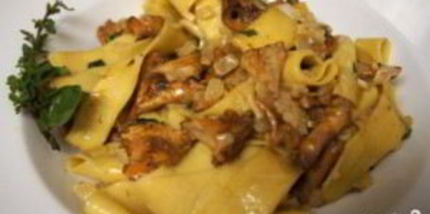 паста с лисичками