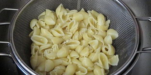 паста с мидиями