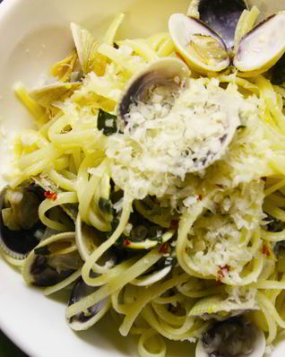 Паста с моллюсками