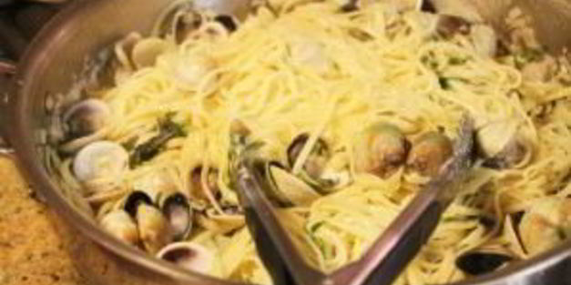паста с моллюсками