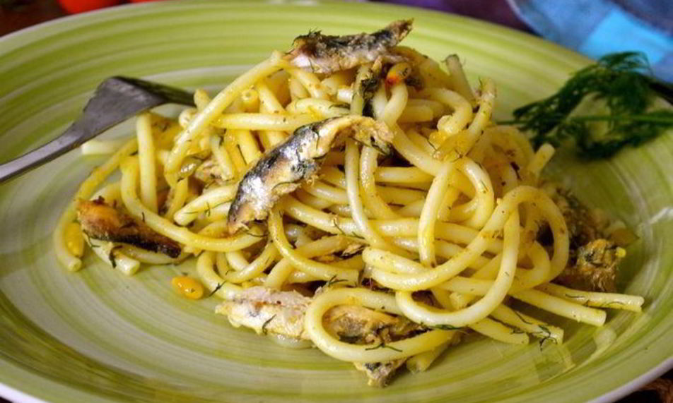 Рецепт паста с сардинами