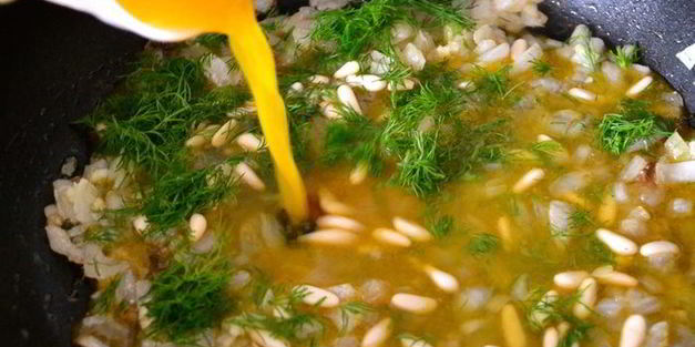 паста с сардинами