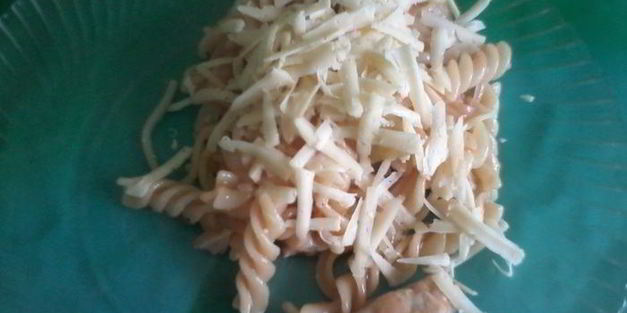 паста с томатно-овощным соусом