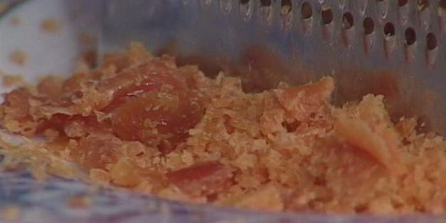 паста с цукини и ботаргой