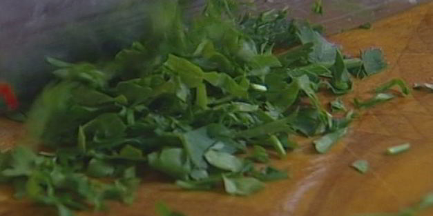 паста с цукини и ботаргой