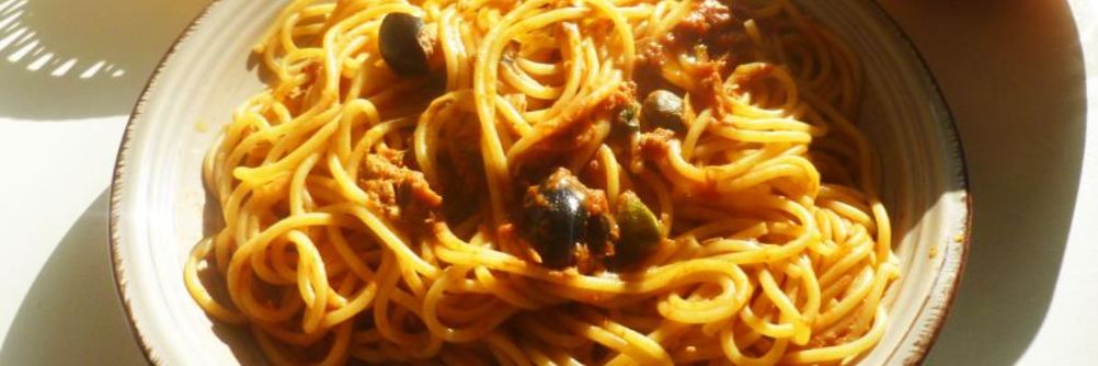 Паста с тунцом