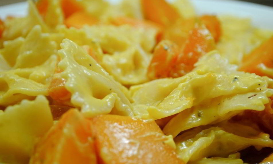 Рецепт паста с тыквой