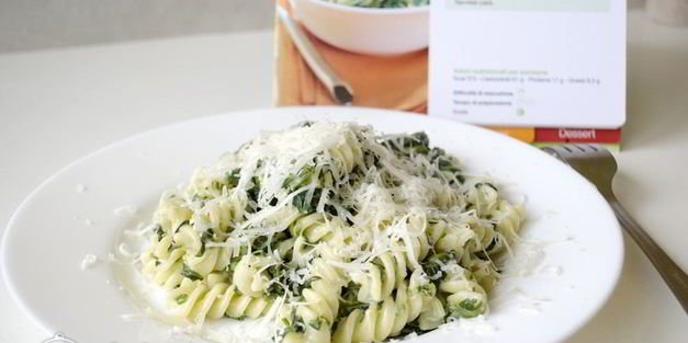 паста со шпинатом и рикоттой