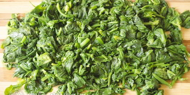 паста со шпинатом и рикоттой