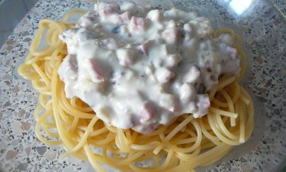 Рецепт паста со сливочно-грибным соусом