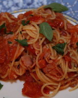 Спагетти аль аматричиана