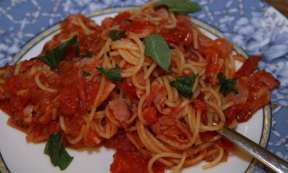 Рецепт спагетти аль аматричиана