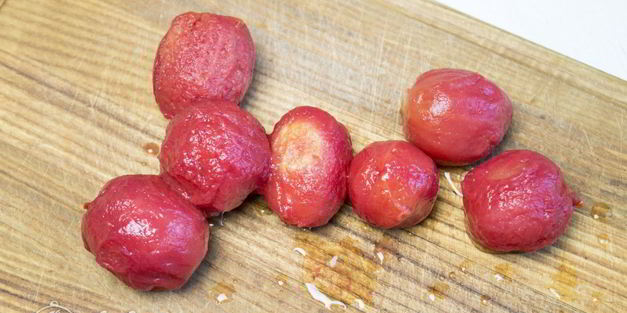 спагетти путанеска с помидорами и анчоусами