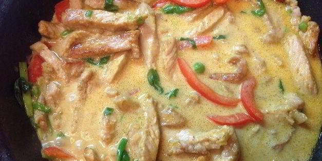 спагетти с карри