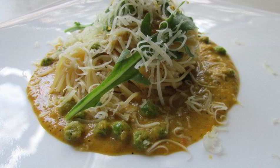 Рецепт спагетти с соусом из кабачков