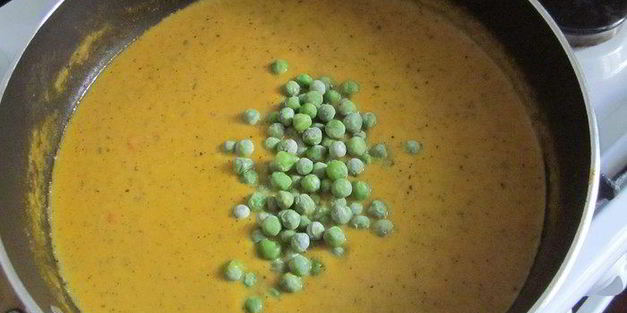 спагетти с соусом из кабачков