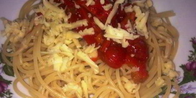 спагетти вегетарианские