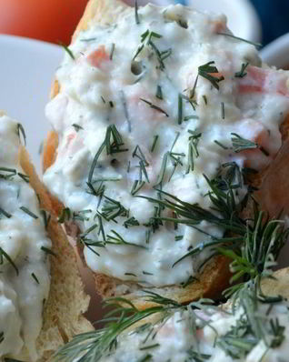 Творожно-сырная паста