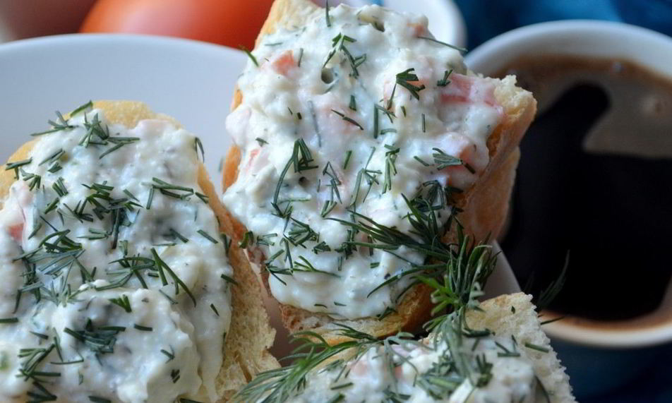 Рецепт творожно-сырная паста