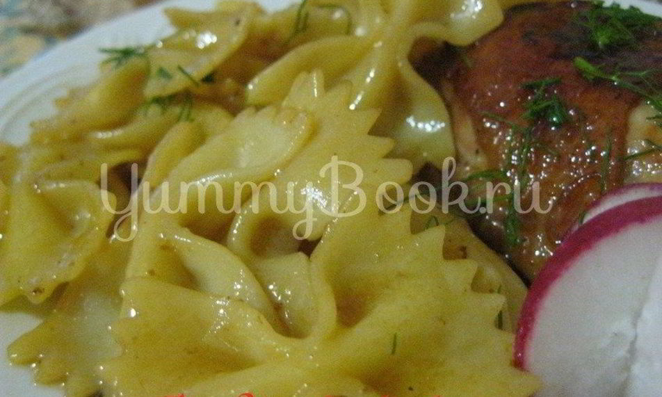 Рецепт воскресная паста фарфалле