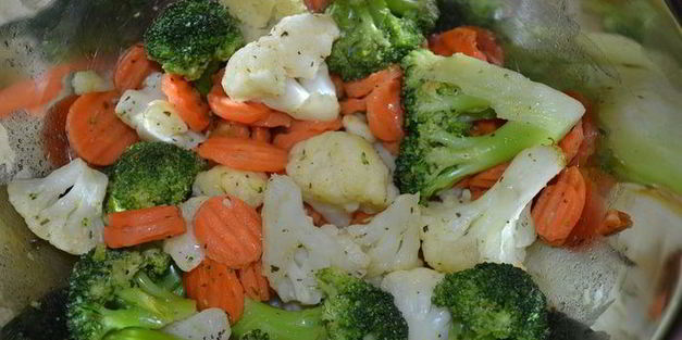 запеченная паста с тунцом и овощами