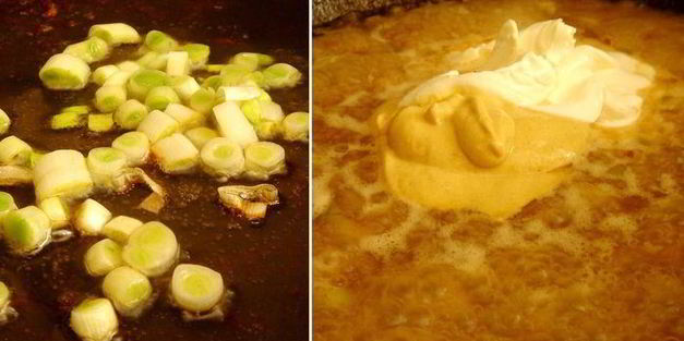 медальоны из свиной вырезки и картофельные ньокки под сливочно-горчичным соусом