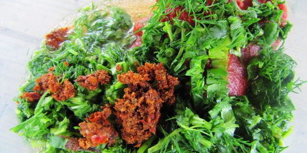 антрекот на гриле, и на природе