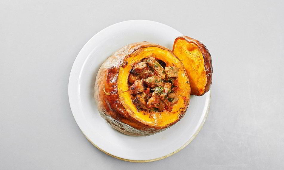 Рецепт фаршированная бараниной тыква