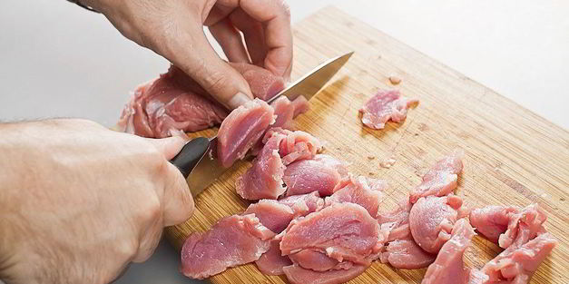 фаршированная бараниной тыква