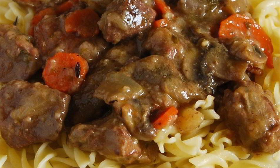 Рецепт говядина по-бургундски в духовке