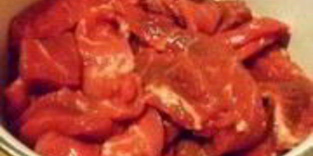 говядина с цветной капустой