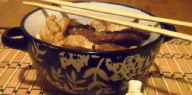 говядина с цветной капустой