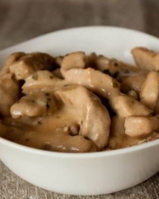 Говядина в сливках в мультиварке