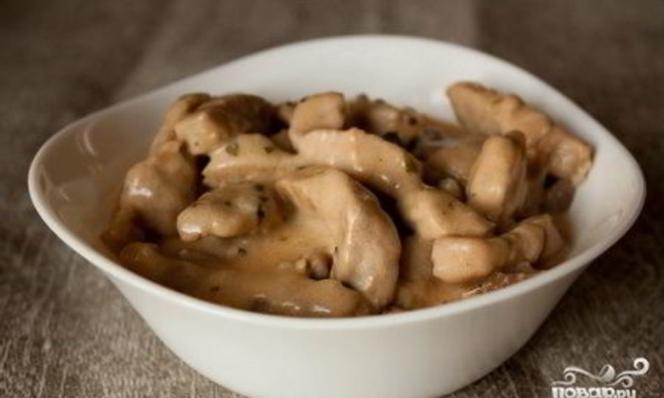 Рецепт говядина в сливках в мультиварке