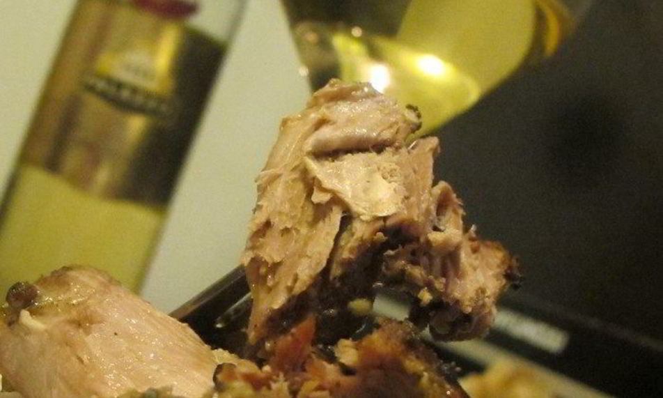 Рецепт индейка с розовым перцем, мятой и соевым соусом