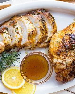 Индейка в медово-горчичном соусе