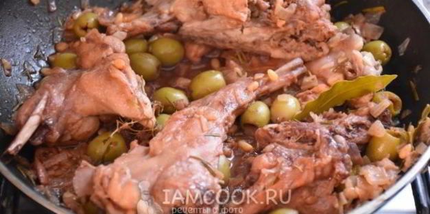 кролик по-средиземноморски