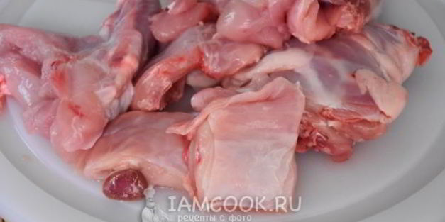 кролик с ароматными травами