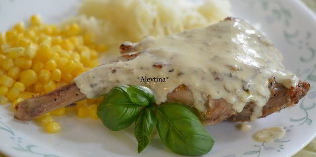 кролик с горчичным соусом