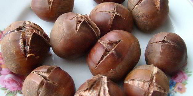 кролик с каштанами