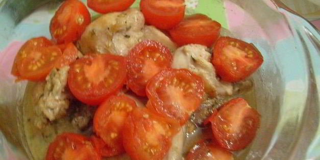 кролик с каштанами